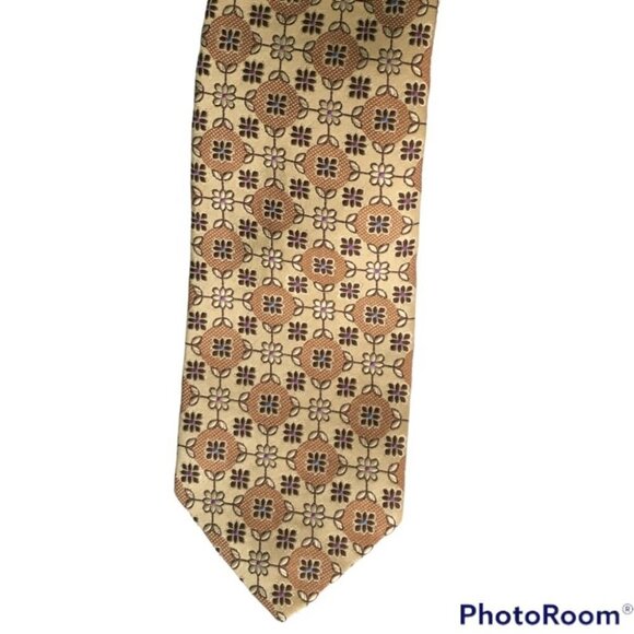 ROBERT Talbott Silk Made in USA Tie Good Preloved Condition Printed - Picture 2 of 9
